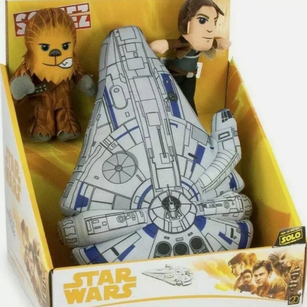 Star Wars Millennium Falcon Set Collectible Plush